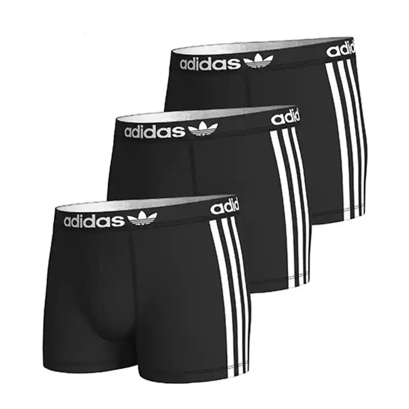 Adidas Originals Boxer Briefs Men's 3 Pack Black