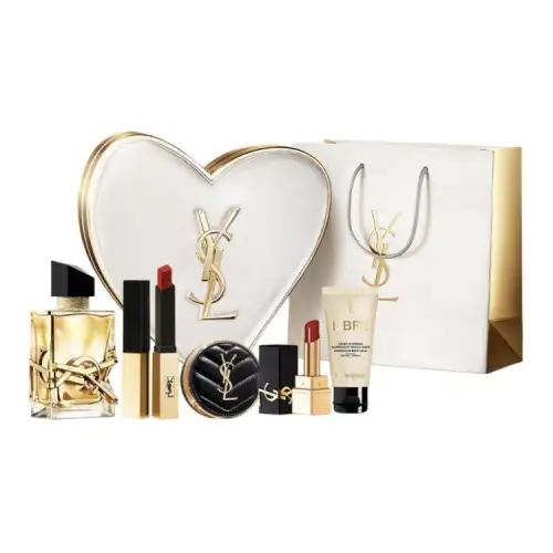 YSL, perfume, lavender set, body milk, bar, 50 ml, 50 ml, 2.2g, square tube, sample, Birthday gift