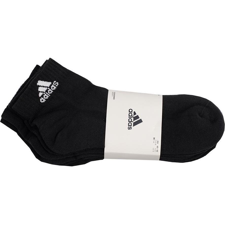 Adidas Ankle Socks Unisex 3 Pack Black