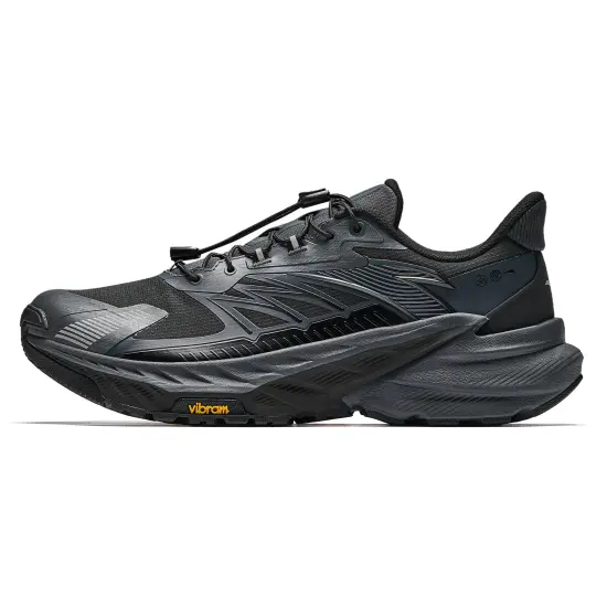 ANTA Explore The Wilderness Running Shoes Men Low-Top Castle Gray/Basic Black