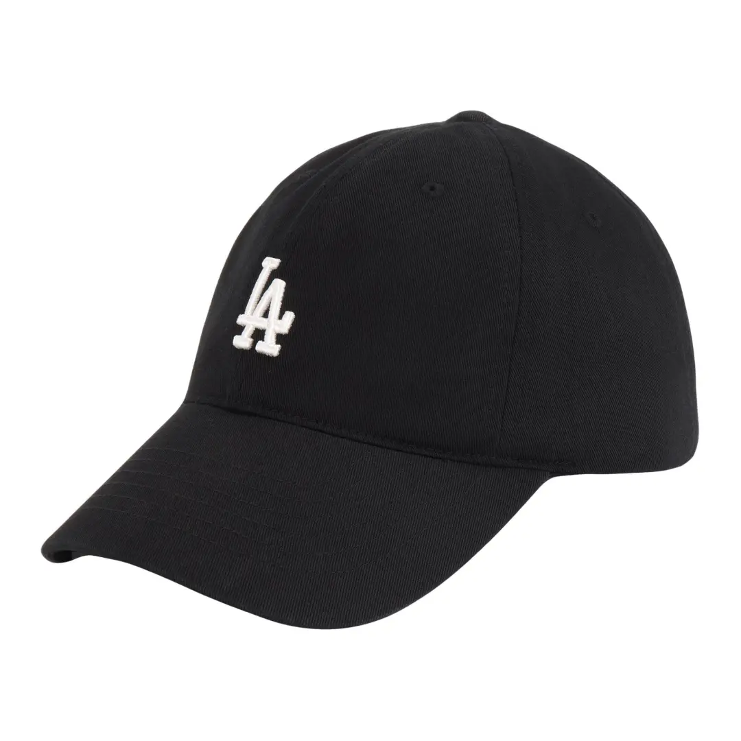MLB Cotton Baseball Caps CP77 Unisex Black