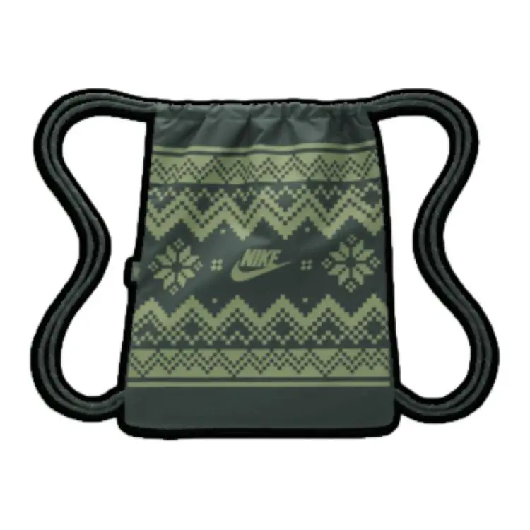 Nike Polyester Backpacks Regular Unisex Vintage Green