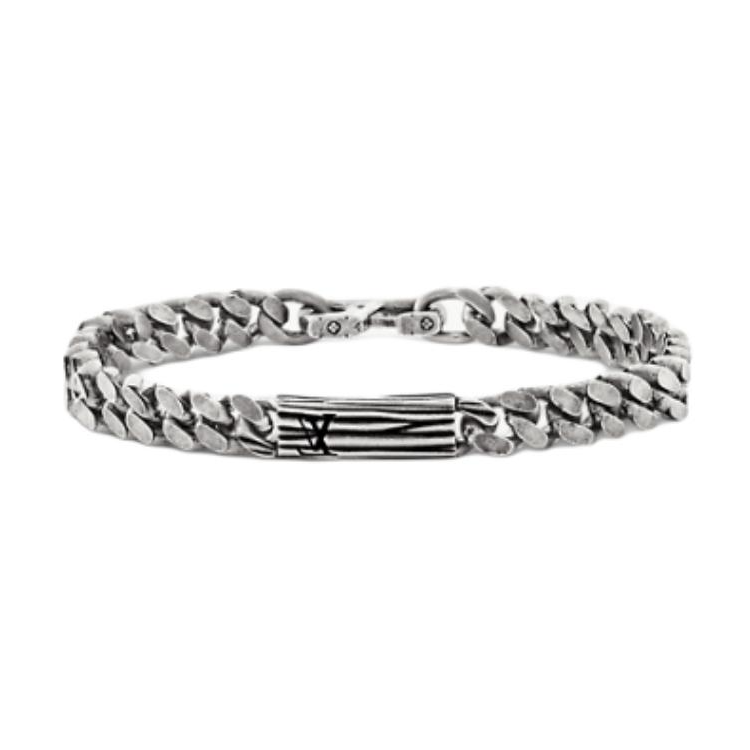 Мужской браслет Louis Vuitton Silver 925 (серебряный)