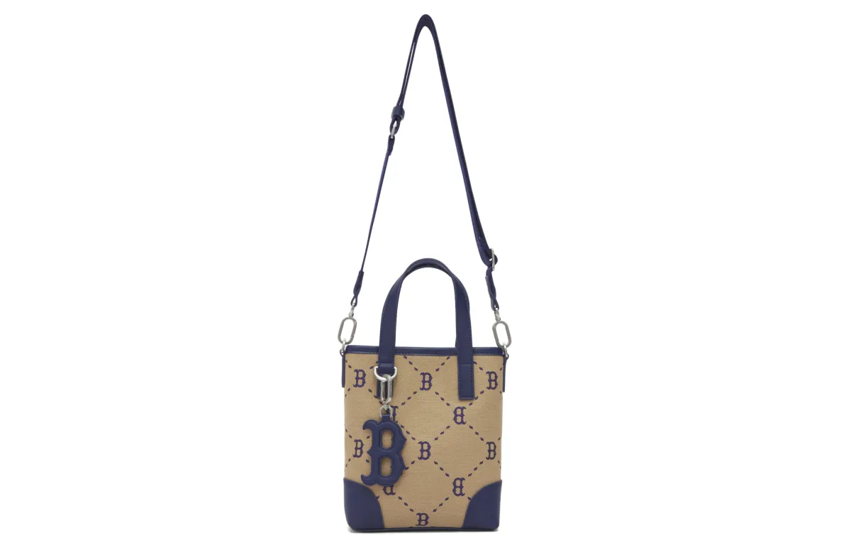 MLB Polyester Crossbody Handbag Medium Unisex Khaki