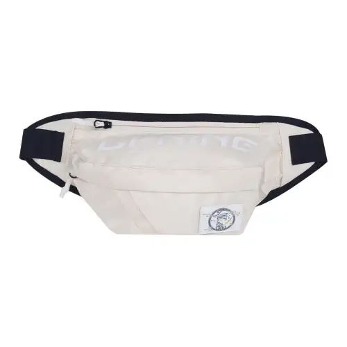 Li Ning Polyester Crossbody Bag, Fanny Pack Regular Unisex White
