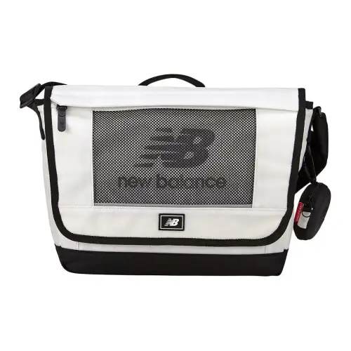 New Balance New balance, adjustable nylon straps, shoulder bag, one-shoulder bag for men and women, simple and elegant design, for beloved, ivory