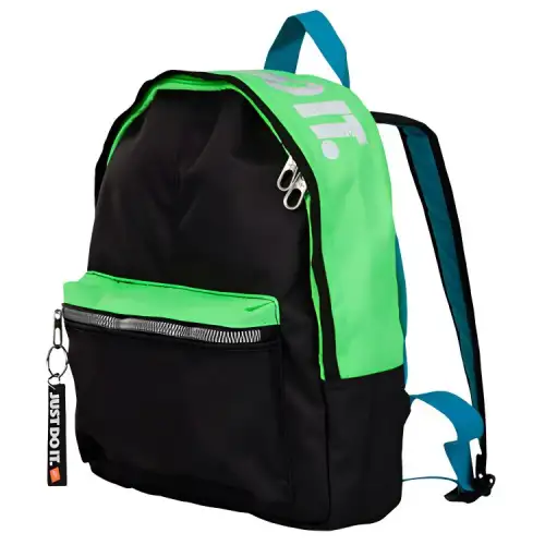 Nike Polyester Backpack Regular Men's Black/Green