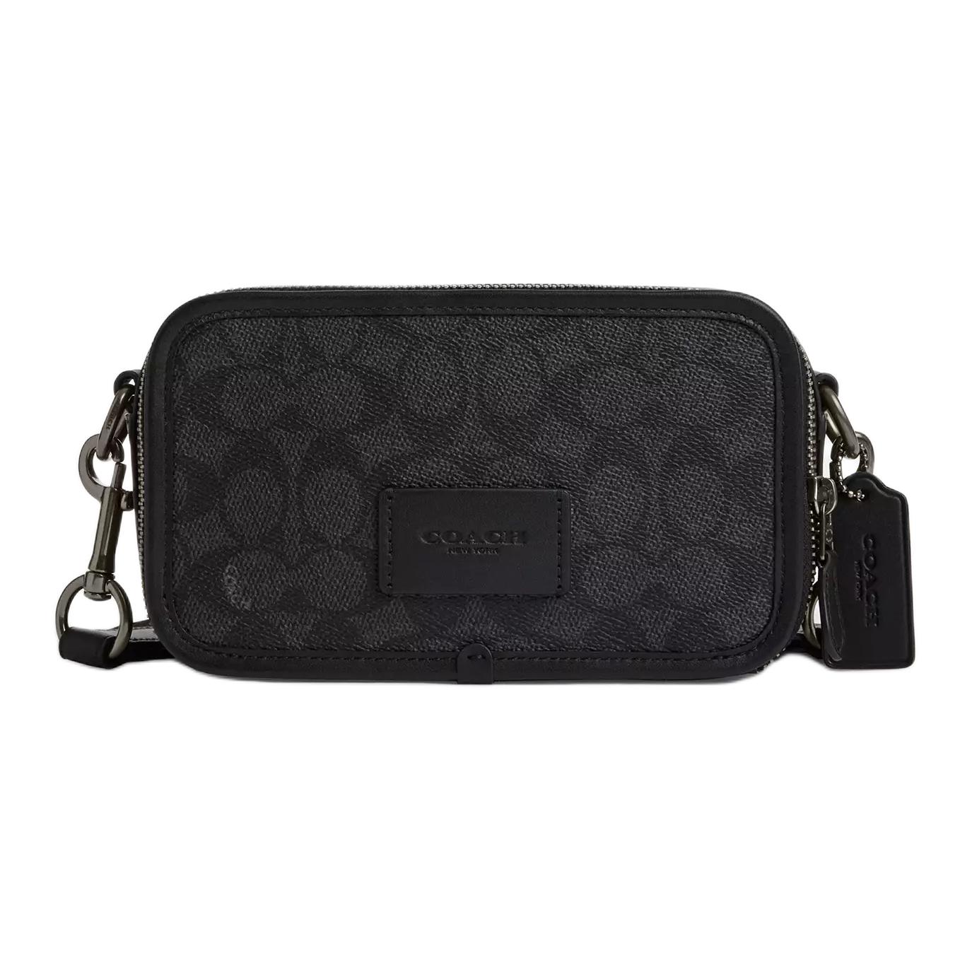 Мужская сумка COACH Wyatt 20 (угольная)