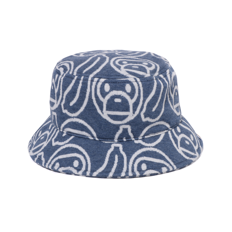 Детская панама A BATHING APE (темно-синяя)