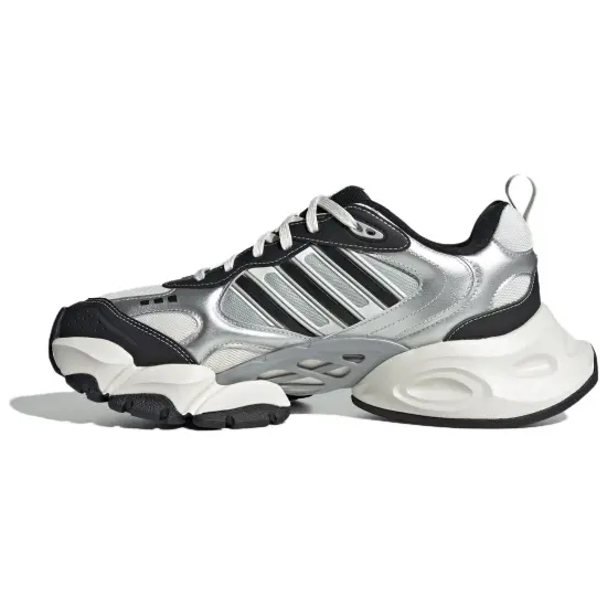 Adidas XLG RUNNER DELUXE Running Shoes Unisex Low-Top Silver Black