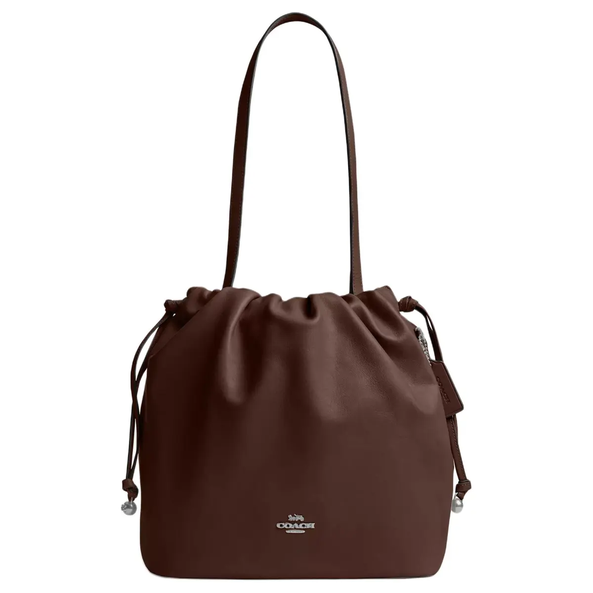 COACH Faye EPI Leather Tote Bag, Shopping Bag, Handbag, Shoulder Bag Large Women's Maple
