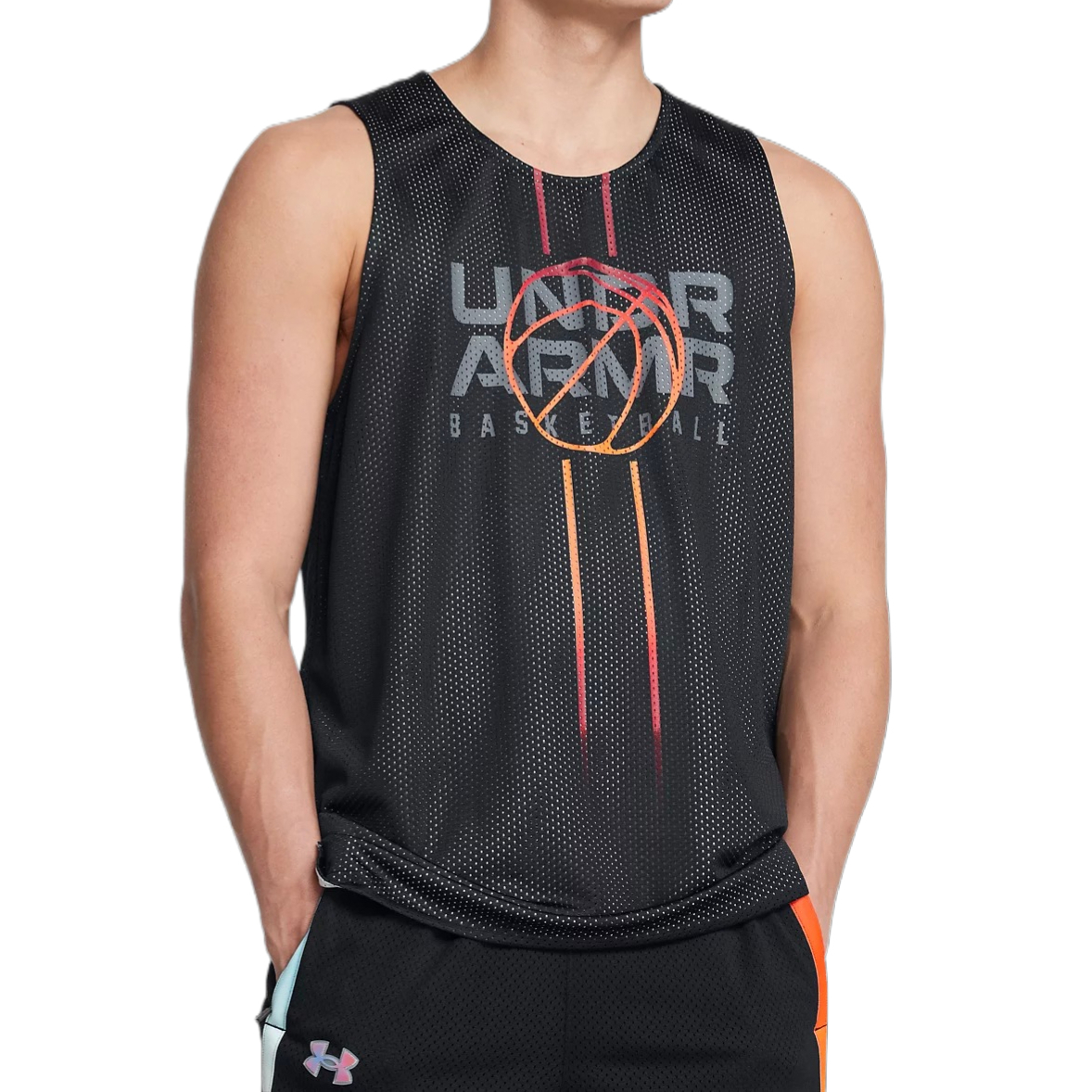Under Armour Zone Basketball Jersey Men’s Black