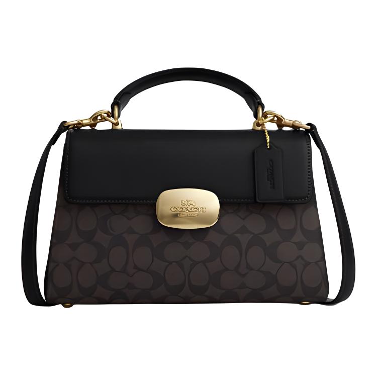 Женская сумка COACH Eliza 27 (черная)