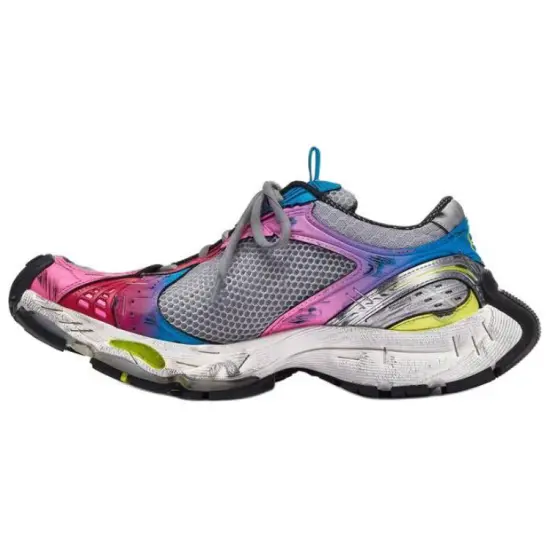 Balenciaga Chunky Sneakers Women's Low-Top Multicolor