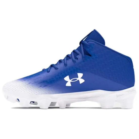 Under Armour Spotlight Franchise 4 Anti Slip Wear Resistant Soccer Shoes Men's Blue