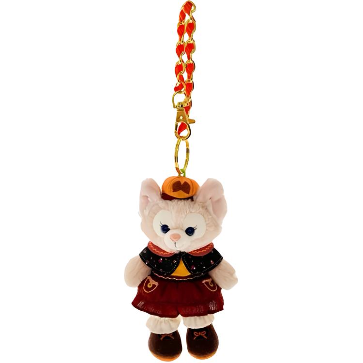 Disney Disney Daffy and Friends Halloween Series Lina Belle 24 Years Cute Doll Plush Pendant 15cm High Hong Kong Disney