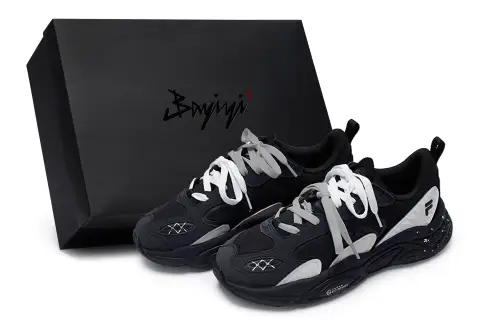 FILA Mars 2 Low top Casual Shoes Men's Black Gray White