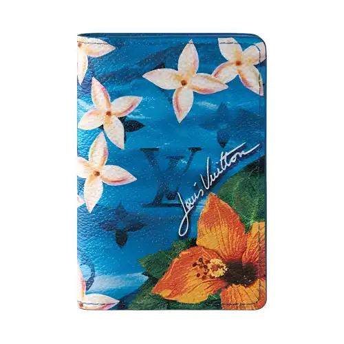 LOUIS VUITTON Pocket Organizer Monogram Surfin' Bright Blue