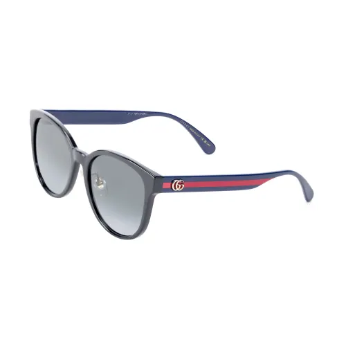 GUCCI Plate Round Sunglasses Unisex