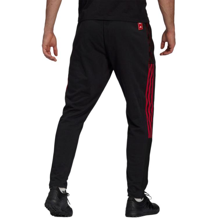 Мужские штаны adidas Бьерн Мюнхен (черные) — фото 3