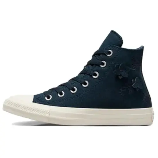 Chuck Taylor All Star Women's Converse Lift High 'Floral Embroidery - Into The Void' Women's