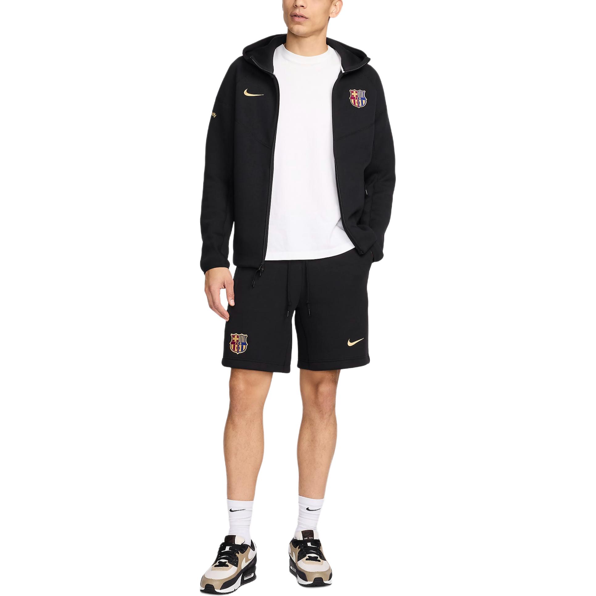 Nike Fc Barcelona Tech Fleece Men’s Nike Soccer Shorts
