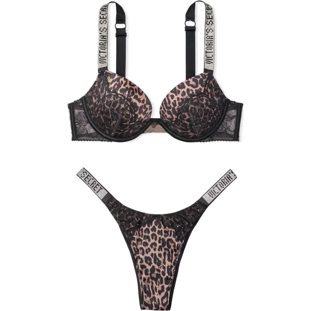 Victoria's Secret Underwear Set Women's Leopard Print