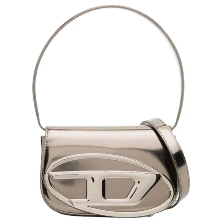 DIESEL Polyester Shoulder Bag Regular Women's Brown