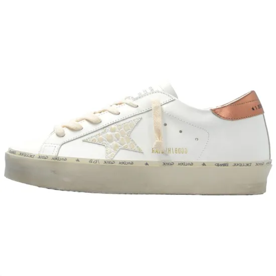 Golden Goose Hi Star Skateboard Shoes Women's Low-Top White