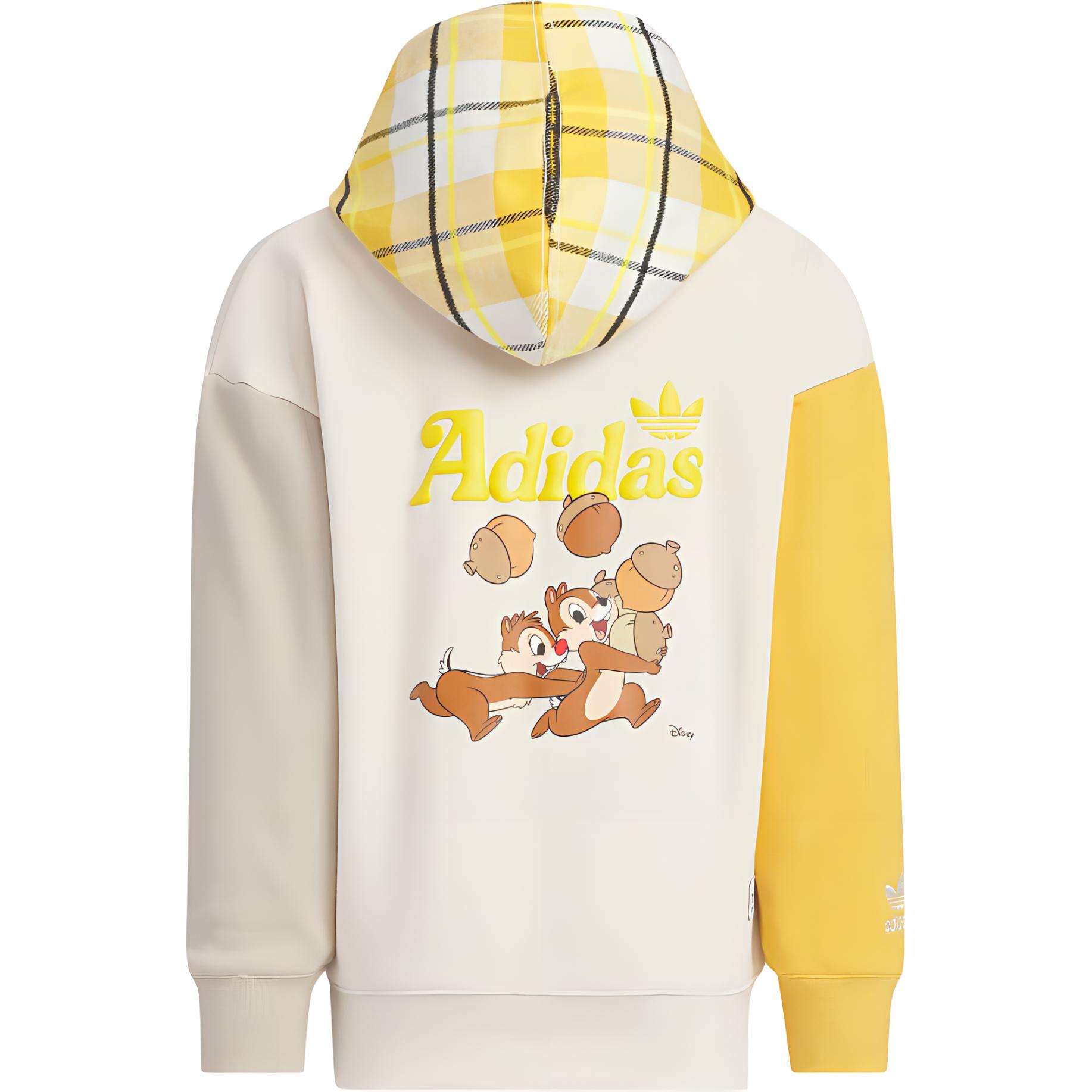 Детское худи adidas originals x DISNEY KNIT HOODIE APPAREL (белое) — фото 2