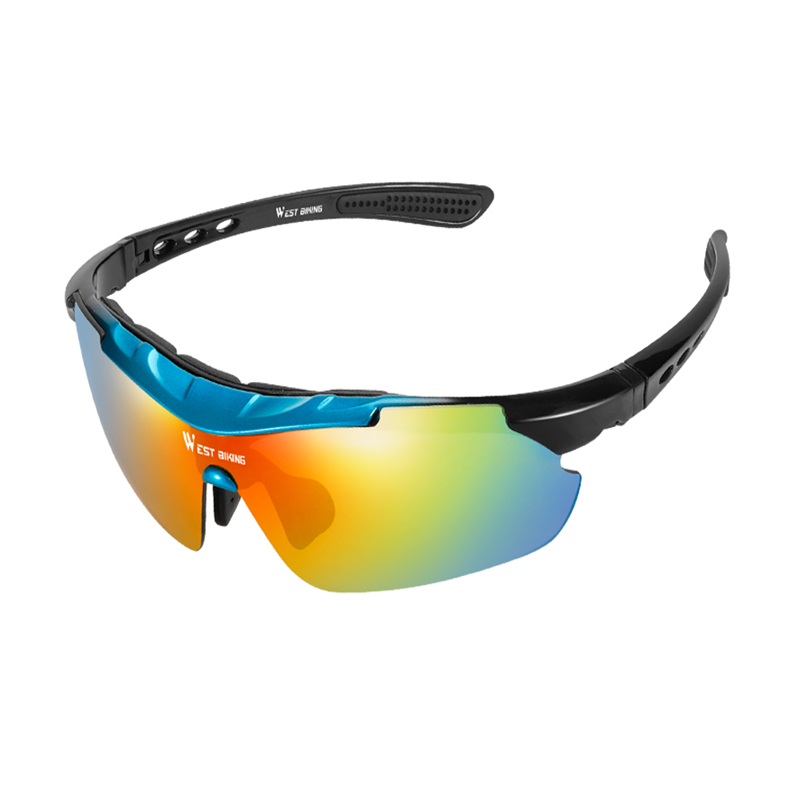 WEST BIKING Everyday Cycling And Running Unisex Waterproof, Windproof, And Sandproof With UV Protection Cycling Glass