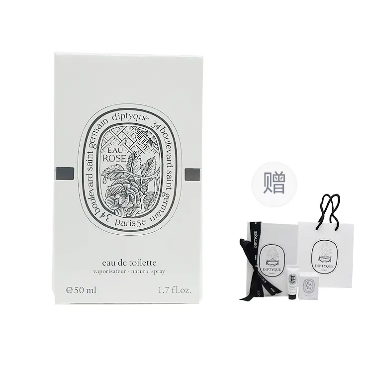 Diptyque, perfume contains rose, gift box, 50 ml