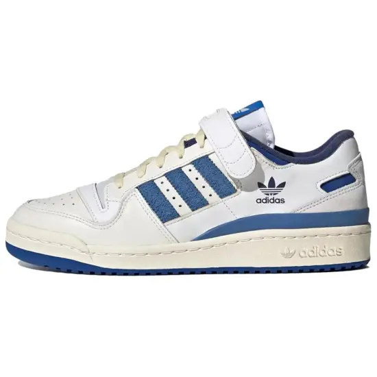 Adidas Originals Forum 84 Low White Royal Blue