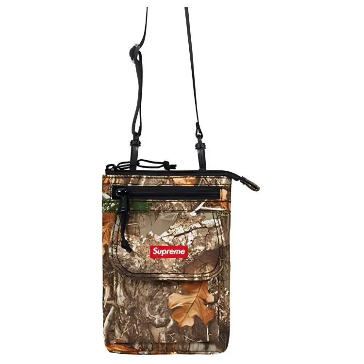 Supreme Nylon Crossbody Bag, Shoulder Bag Regular Unisex Brown