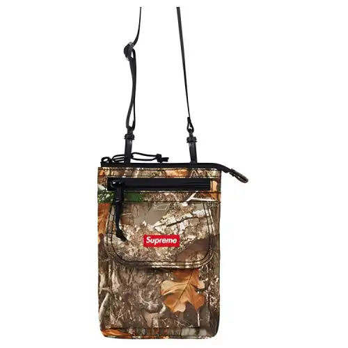 Supreme Nylon Crossbody Bag, Shoulder Bag Regular Unisex Brown
