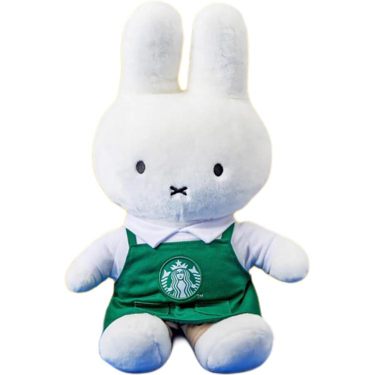 Starbucks Симпатичная кукла-бариста Starbucks x Miffy Miffy плюшевые Кукла 25 см высокая