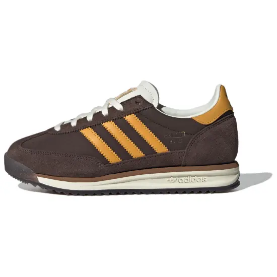 Adidas Originals SL 72 RS Golf Shoes Women's Low-Top Brown/Yellow White