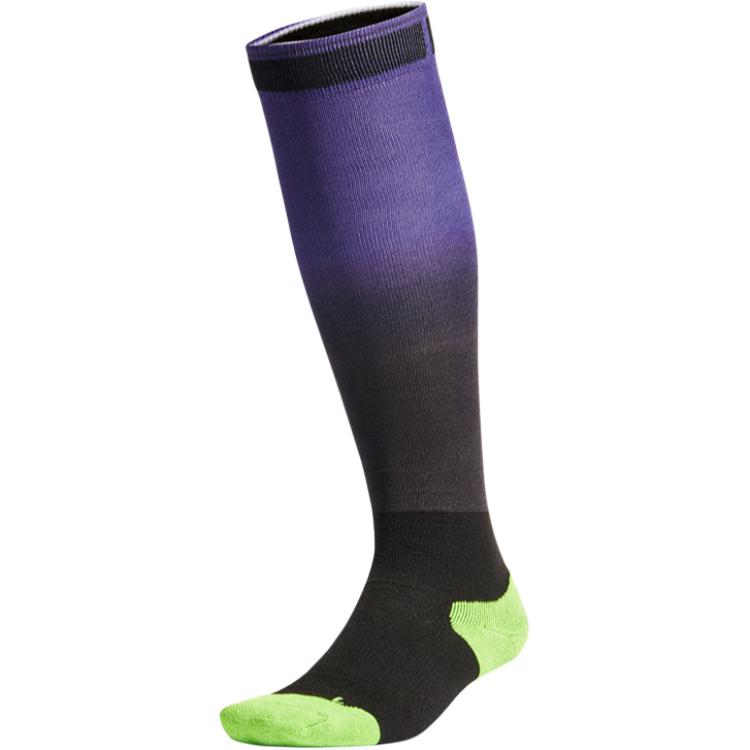 Adidas Originals Knee High Socks Men’s 1 Pack Black Purple