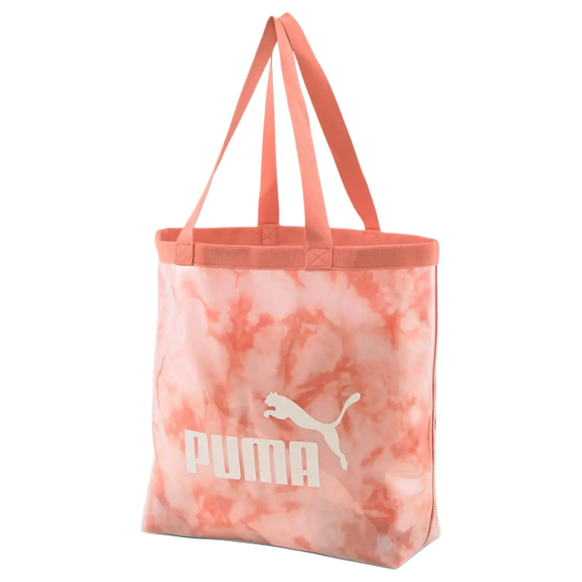 PUMA TPU Tote Bag, Shopping Bag, Shoulder Bag, Handbag Regular Women's Pink