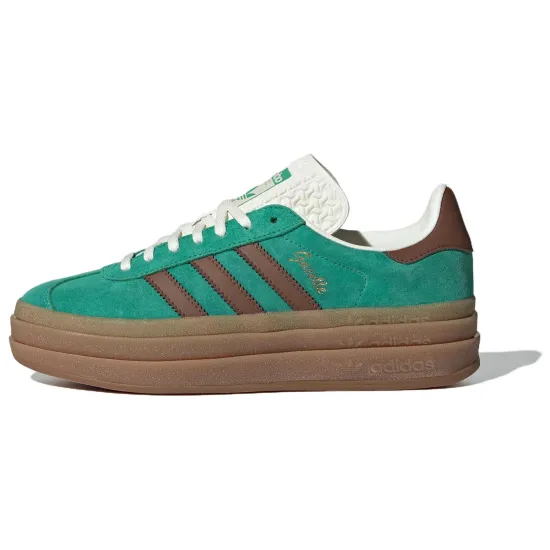 Adidas Originals Gazelle Bold 'Green Brown' Women's