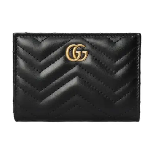 Gucci Gg Marmont bi-fold leather wallet