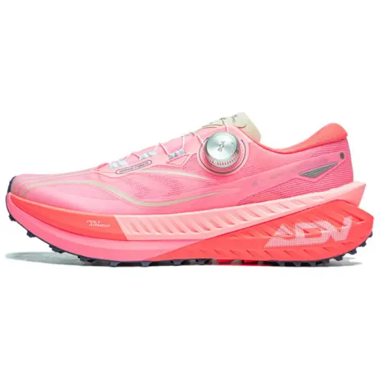 LINING Lulu PRO Running Shoes Men Low-Top Fluorescent Crystal Pink