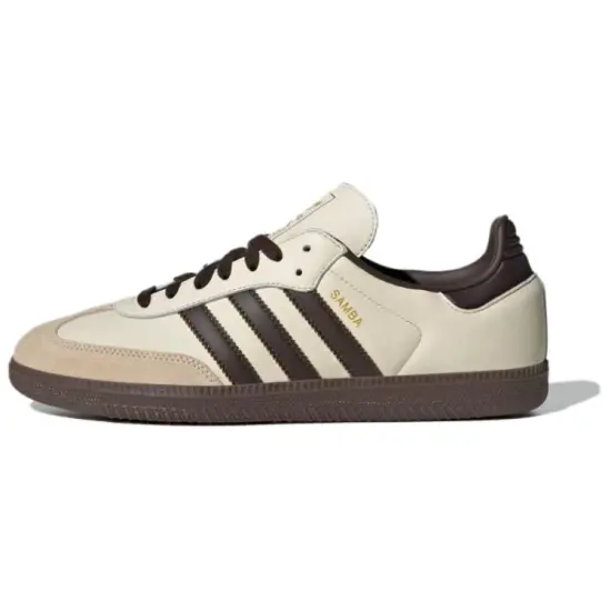 Adidas Originals Samba Og 'Cream White/Dark Brown' Sneakers