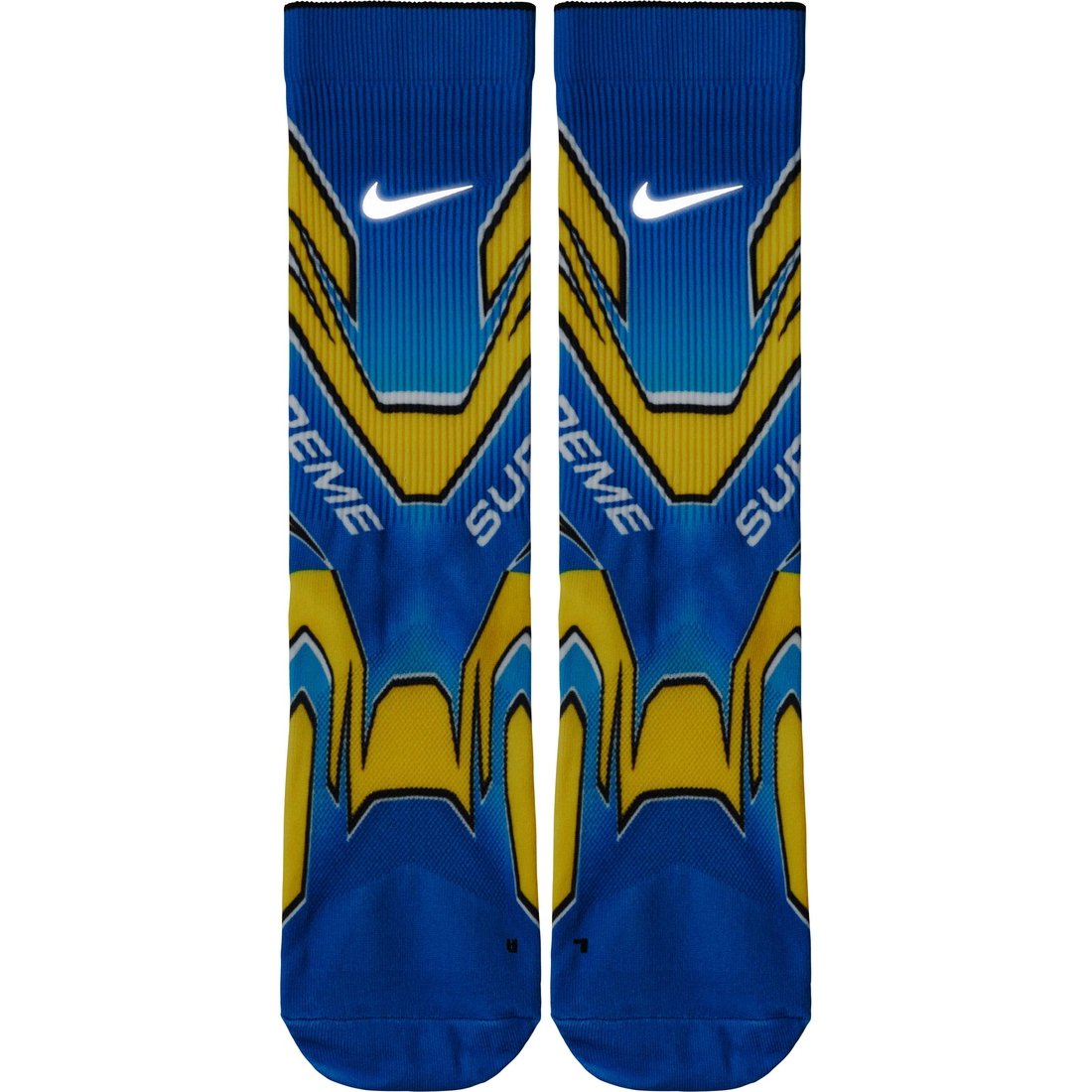 Supreme Nike Spark Crew Sock Blue Multi