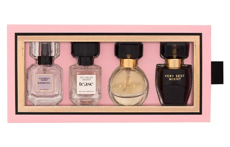 Victoria's Secret Small gift box, perfume, floral set, sample, 7.5 ml
