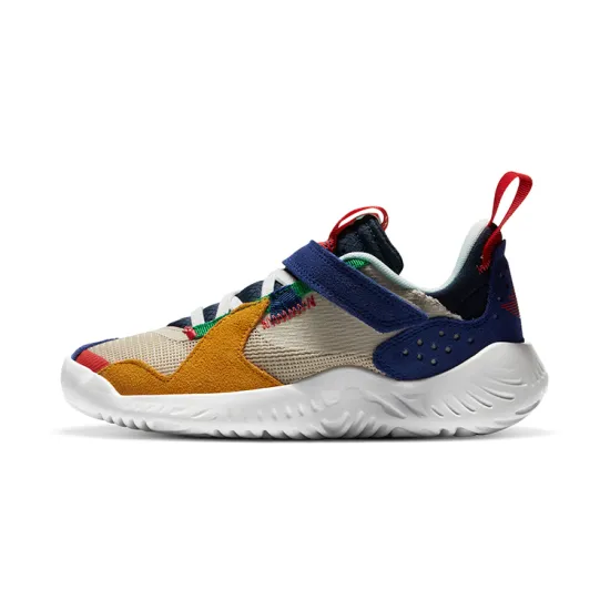 Jordan Delta BP Slip-Resistant Cushioning Athletic Shoes Multicolor Children Aged 3-7 Years Old