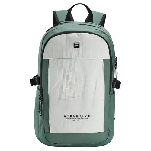 FILA Fabric Backpack Extra Small Unisex Wave Gray Green