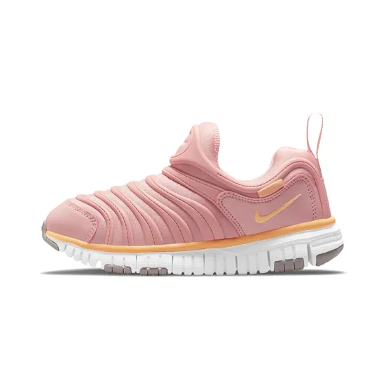 Nike Dynamo Free Anti Slip And Wear Resistant Breathable Low Top Sports Casual Shoes Pink Children Aged 3 7 Years Old