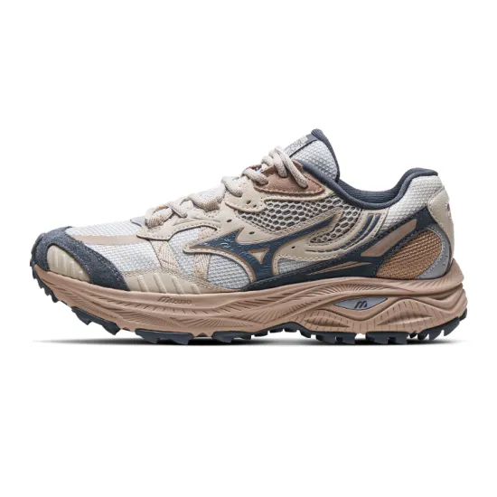 Mizuno Racer ADV Running Shoes Unisex Low-Top Sand/Light Gray/Dark Gray