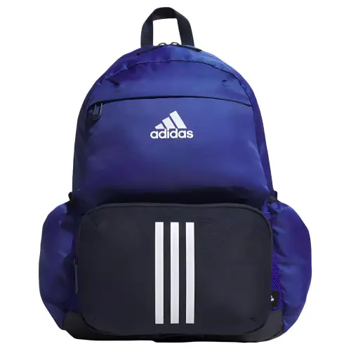 Adidas Recycled Polyester Backpack Regular Men's Half Fluorescent Blue & Legend Ink
